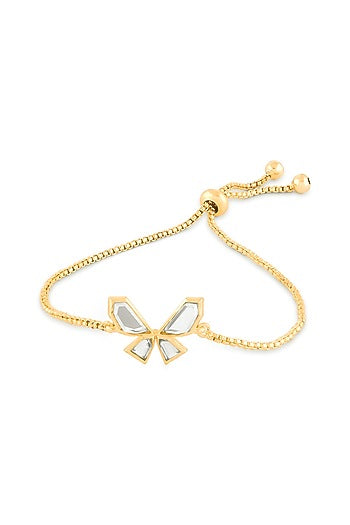Gold Plated Mirror Bracelet