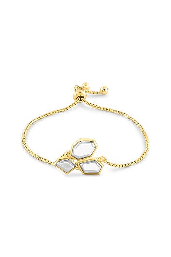 Gold Plated Mirror Bracelet