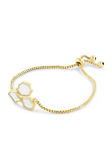 Gold Plated Mirror Bracelet