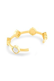 Gold Plated Mirror Cuff