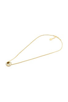Gold Plated Mirror Necklace