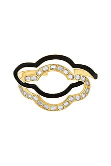 Gold Plated Mirror Cuff
