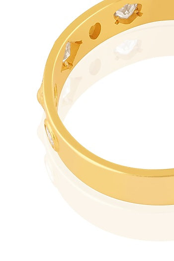 Gold Plated Mirror Hoop Earrings