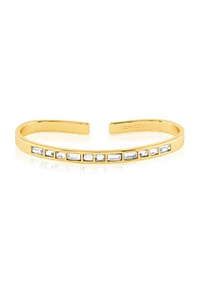 Gold Plated Mirror Cuff