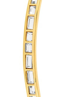 Gold Plated Mirror Cuff