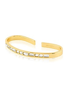 Gold Plated Mirror Cuff