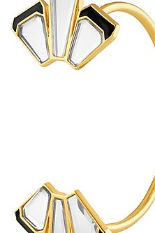 Gold Plated Mirror Cuff