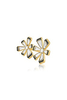 Gold Plated Floral Cocktail Ring