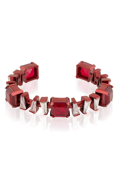 Red Finish Ruby Gemstone Bracelet