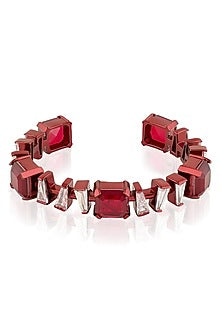 Red Finish Ruby Gemstone Bracelet
