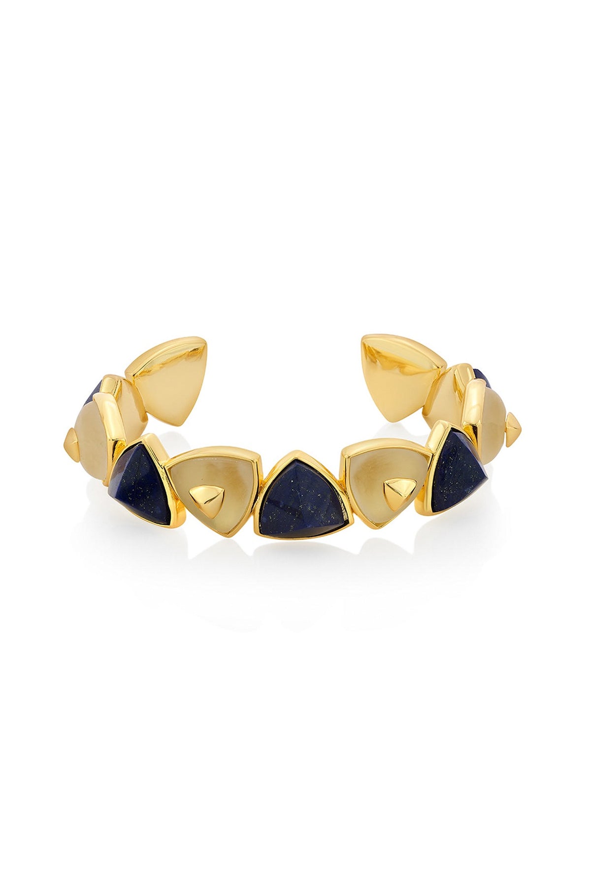 Gold Plated Rock Crystal Bracelet