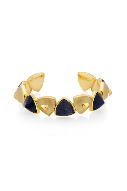 Gold Plated Rock Crystal Bracelet
