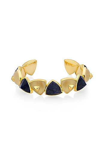 Gold Plated Rock Crystal Bracelet