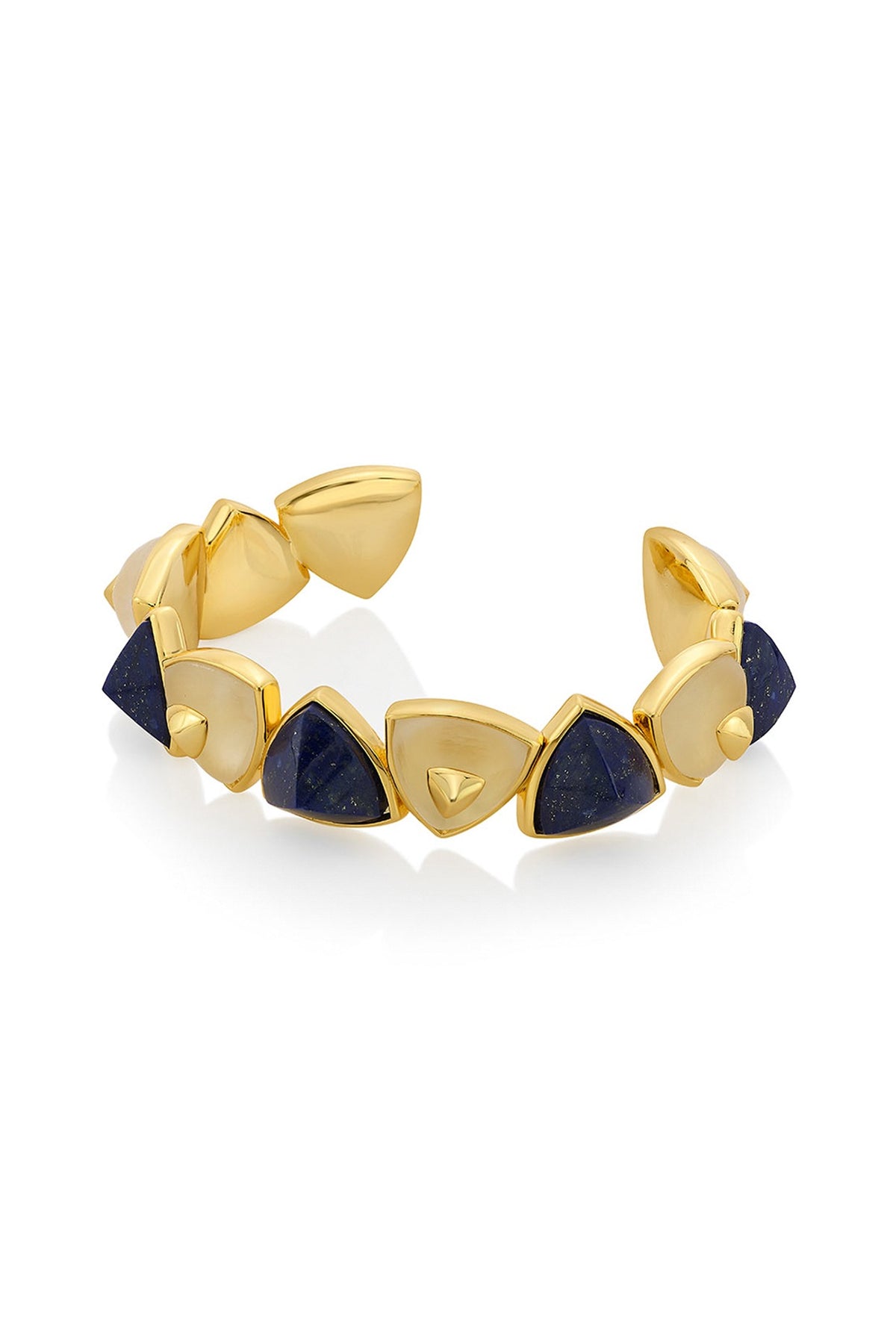Gold Plated Rock Crystal Bracelet