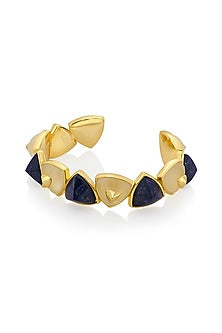 Gold Plated Rock Crystal Bracelet
