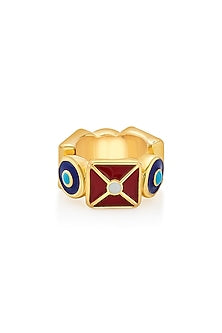 Gold Plated Color Wheel Charm