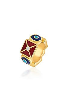 Gold Plated Color Wheel Charm