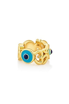 Gold Plated Divine Wheel Charm