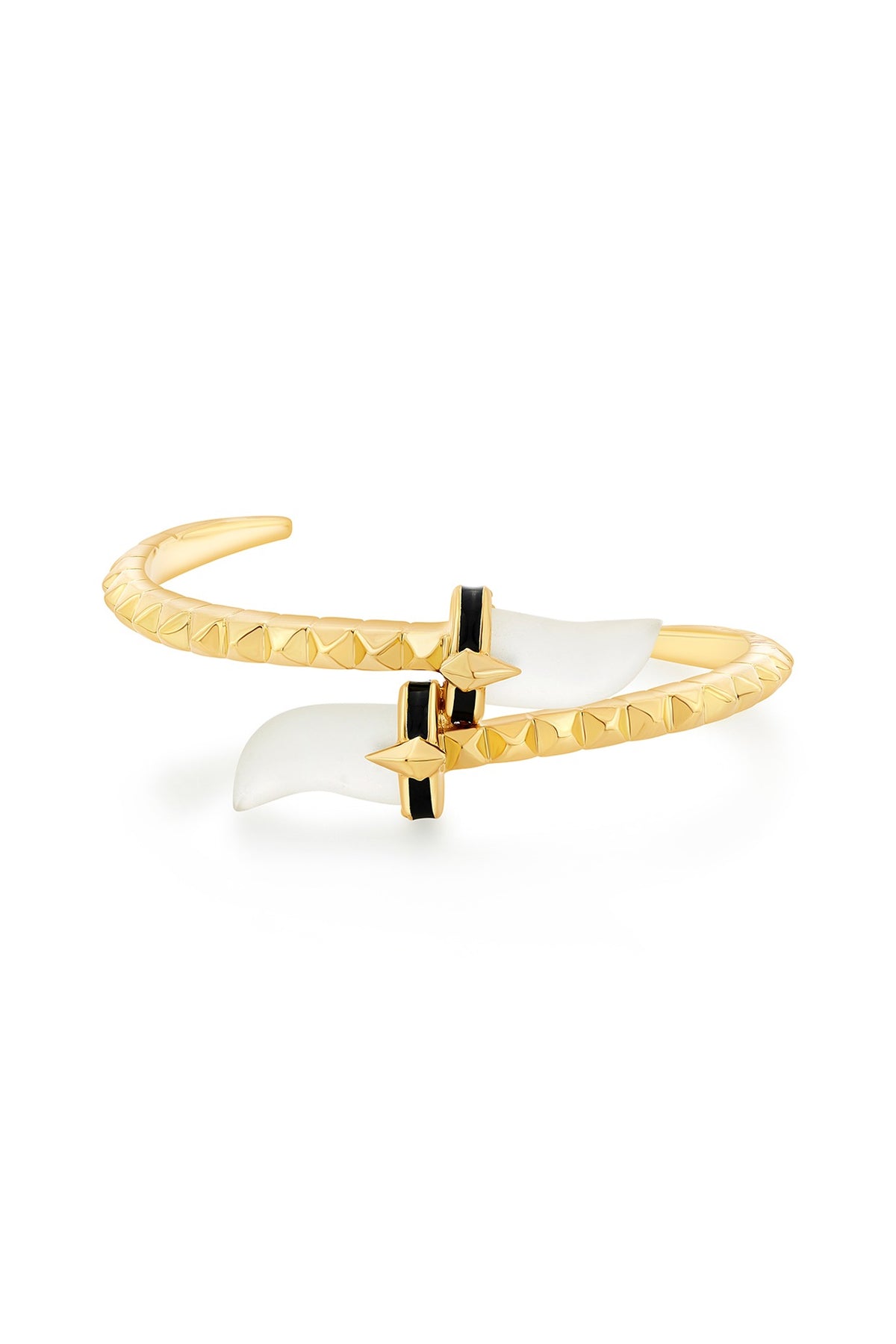 Gold Plated Rock Crystal Bracelet