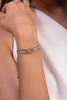Gold Plated Mantra Bracelet