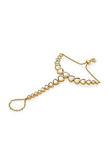 Gold Finish Mirror Hand Harness