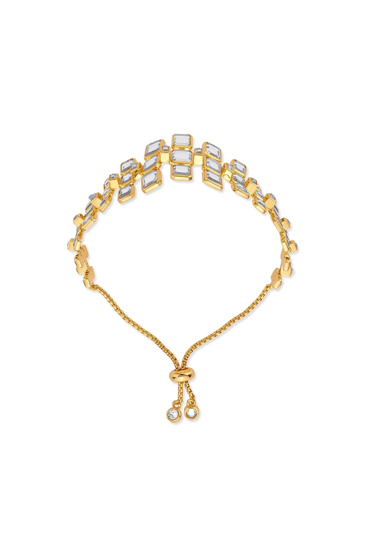 Gold Finish Brass Bracelet