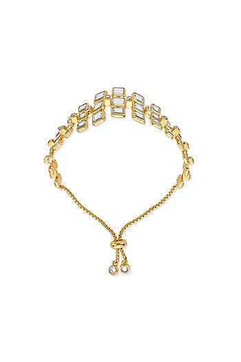 Gold Finish Brass Bracelet