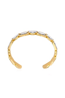 Gold Finish Brass Cuff