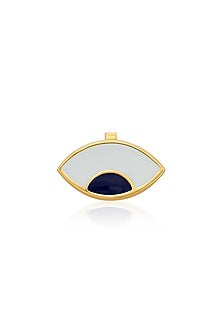 Gold Plated Eye Speak Charm