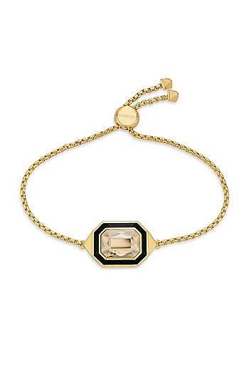 Gold Plated Enameled Bracelet