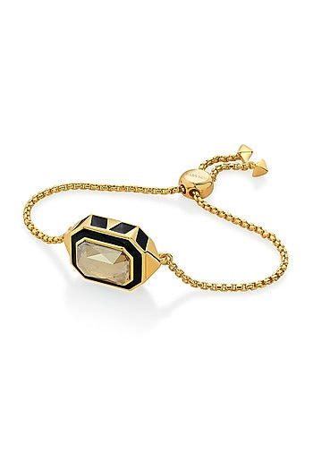 Gold Plated Enameled Bracelet