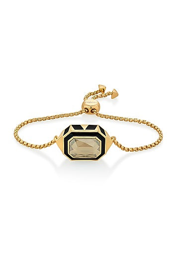 Gold Plated Enameled Bracelet