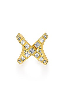 Gold Finish Brass Ring