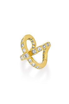 Gold Finish Brass Ring