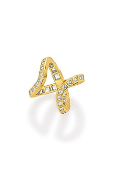 Gold Finish Brass Ring