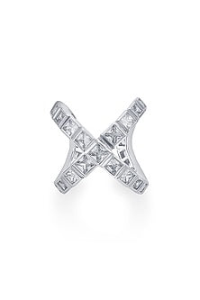 White Finish Brass Ring