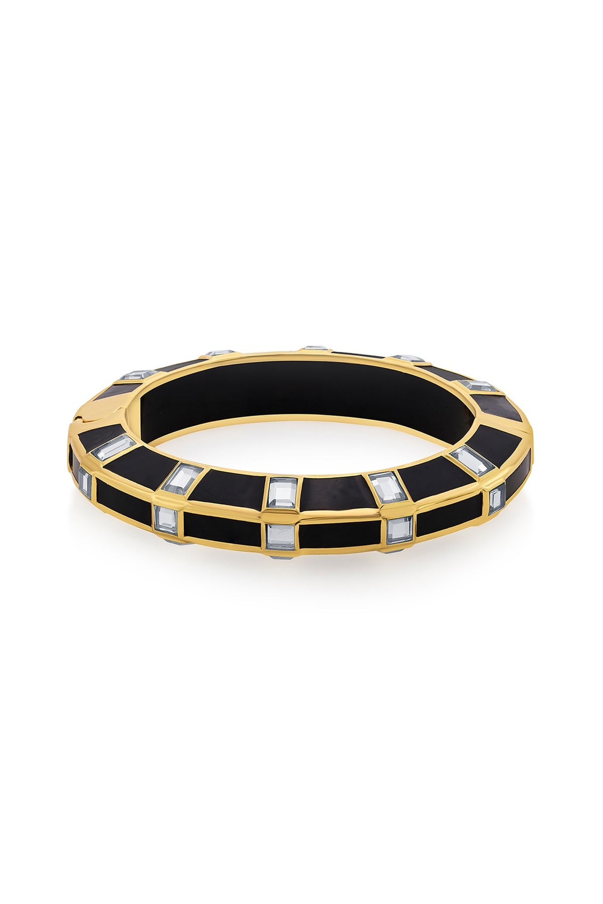 Gold Finish Mirror Bangle