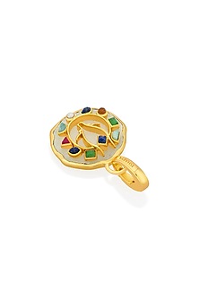 Gold Finish Capricorn Zodiac Charm