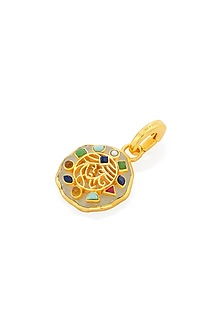 Gold Finish Virgo Zodiac Charm