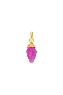 Gold Plated Conch Shell Motif Charm