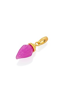 Gold Plated Conch Shell Motif Charm