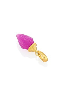 Gold Plated Conch Shell Motif Charm