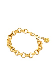 Gold Plated Mercury Chain Link Bracelet