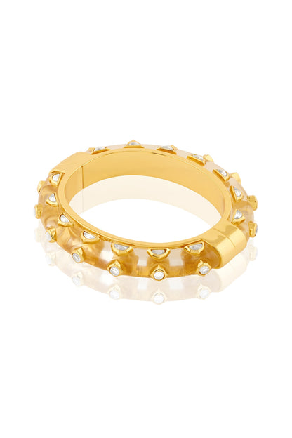 Gold Plated Mirror Bangle