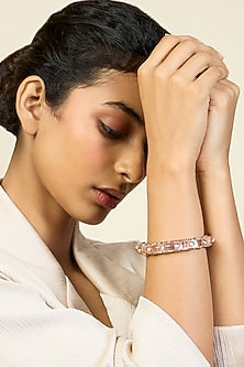 Rose Gold Plated Mirror Bangle