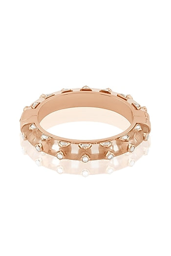 Rose Gold Plated Mirror Bangle