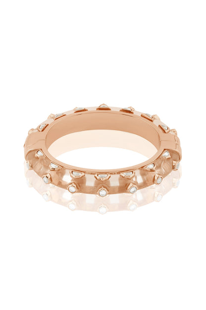 Rose Gold Plated Mirror Bangle