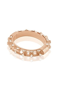 Rose Gold Plated Mirror Bangle