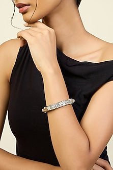 Gold Plated Mirror Bangle
