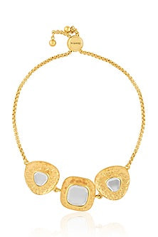 Gold Plated Mirror Bracelet